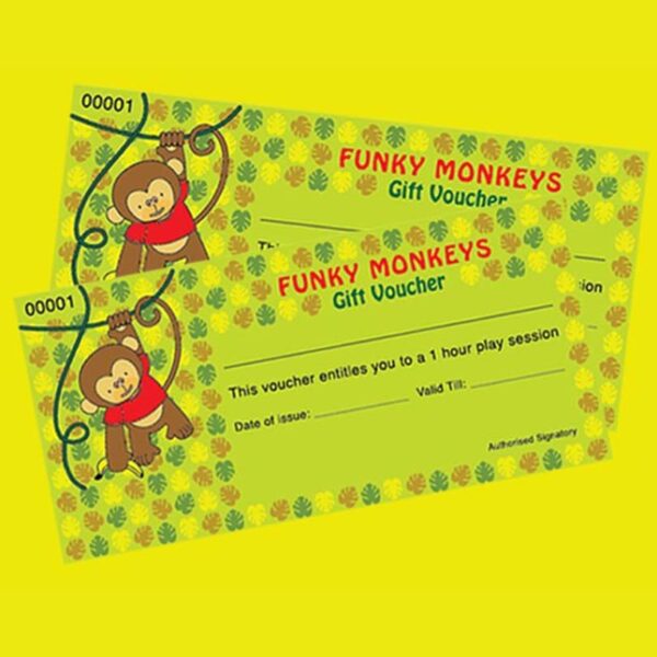 Funky Monkeys Gift Vouchers